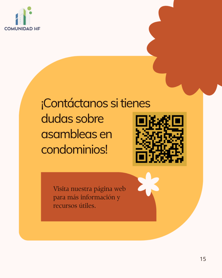 ¿Tienes dudas? En Comunidad HF te ayudamos a entender y aplicar la Ley 21.442 con presencia real, diseño claro y compromiso legal. 📩 Escríbenos o visita nuestra web para más recursos