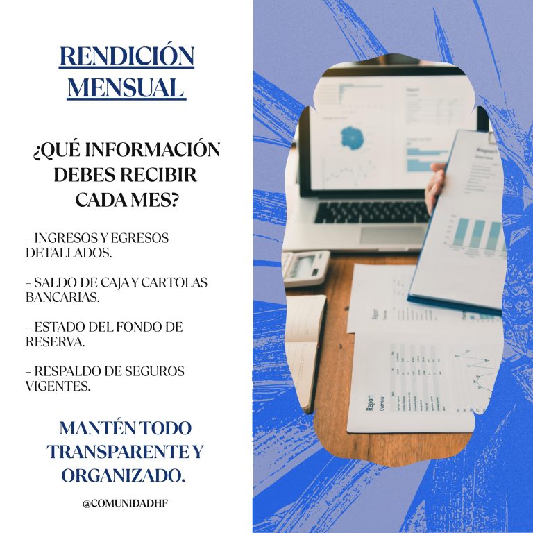 Rendición Mensual